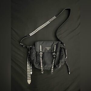 Prada studded bag